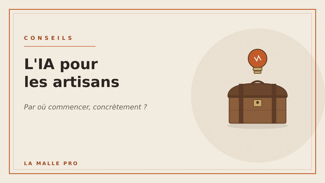 L'IA pour les artisans : par où commencer, concrètement ?