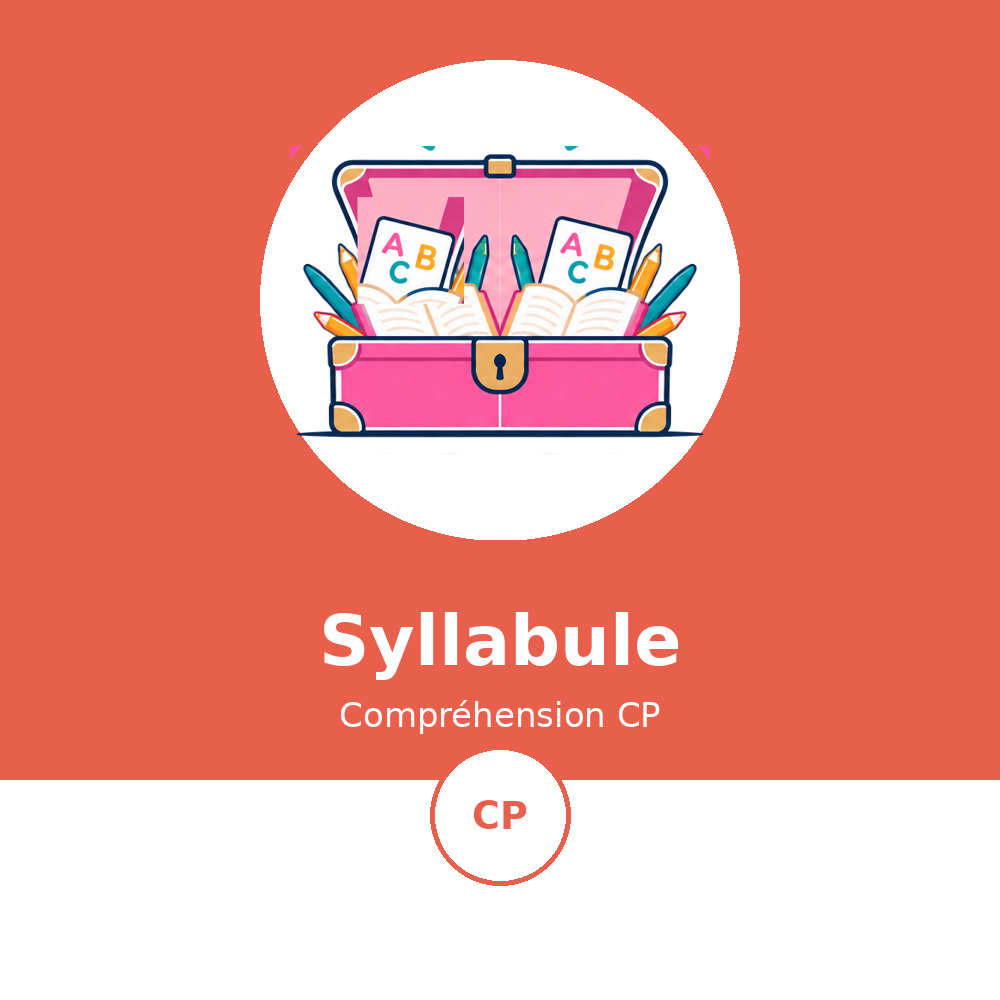 Couverture du module Syllabule Compréhension CP - La Malle