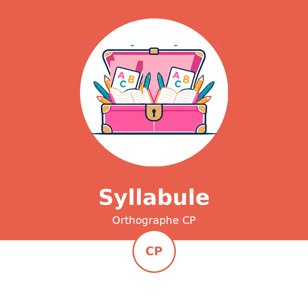 Couverture du module Syllabule Orthographe CP - La Malle