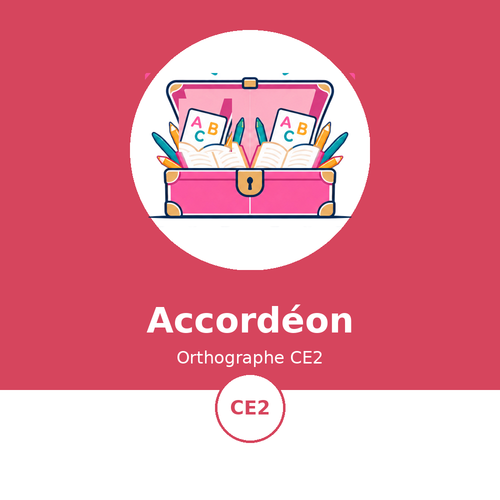 Couverture du module Accordéon Orthographe CE2 - La Malle