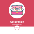 Couverture du module Accordéon Vocabulaire CE2 - La Malle