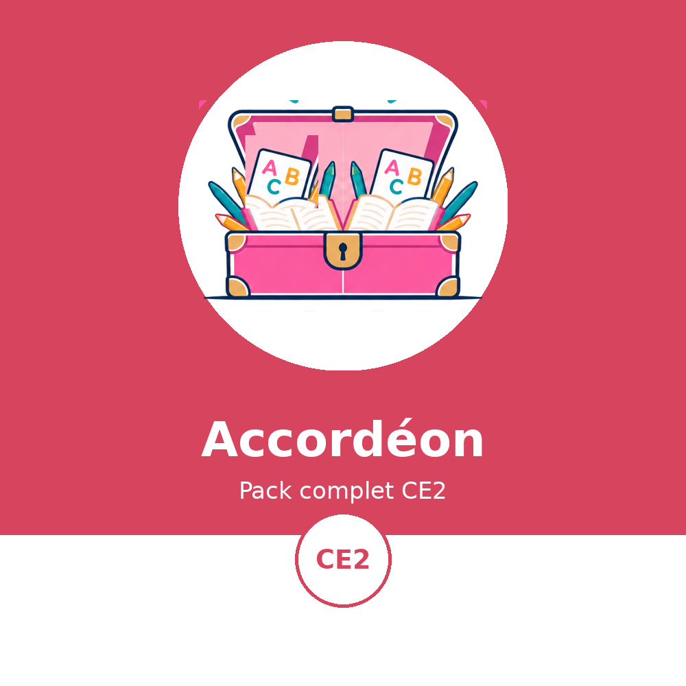 Couverture du Pack complet CE2 Accordéon - La Malle
