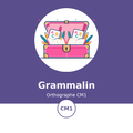 Couverture du module Grammalin Orthographe CM1 - La Malle