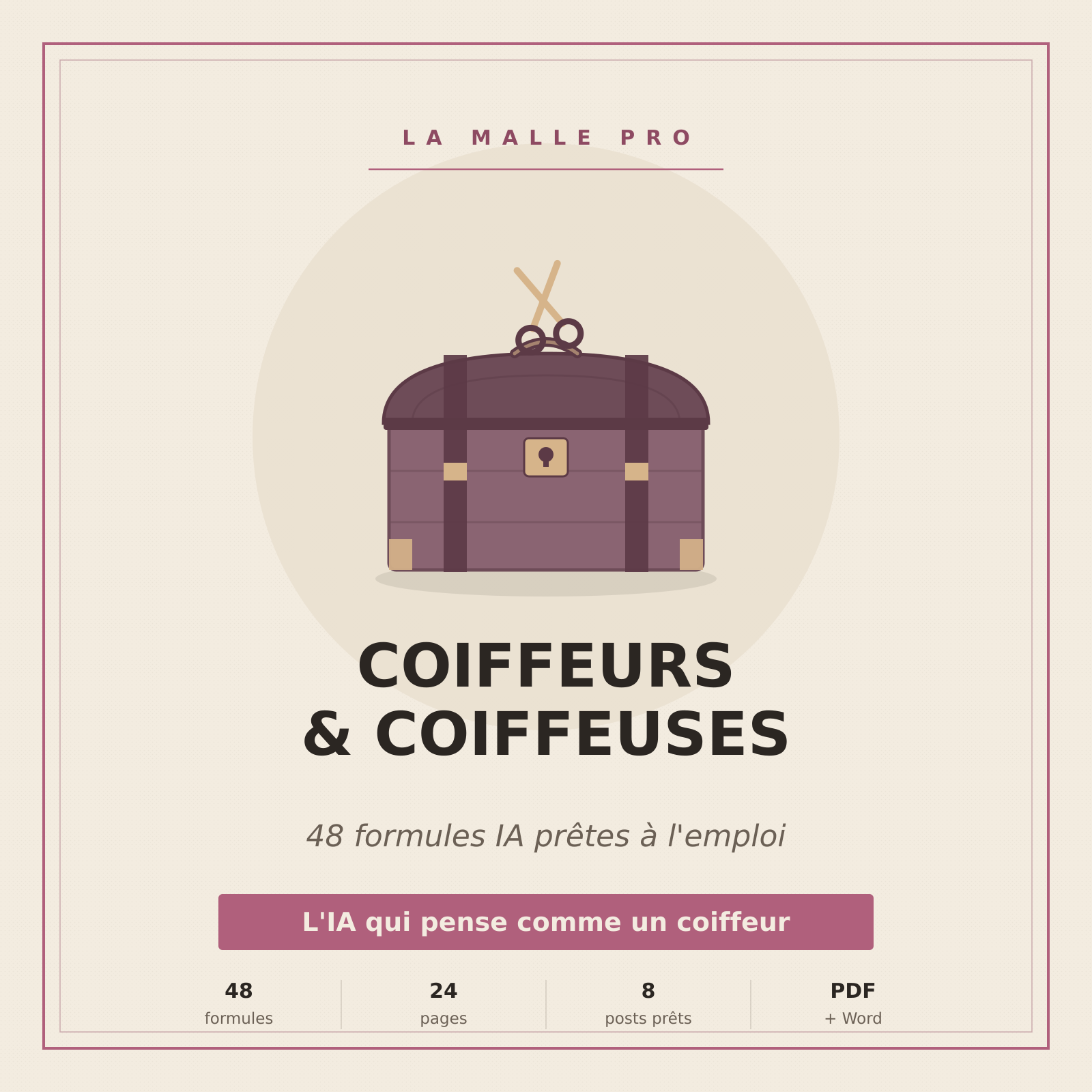 48 Formules IA pour Coiffeurs & Coiffeuses