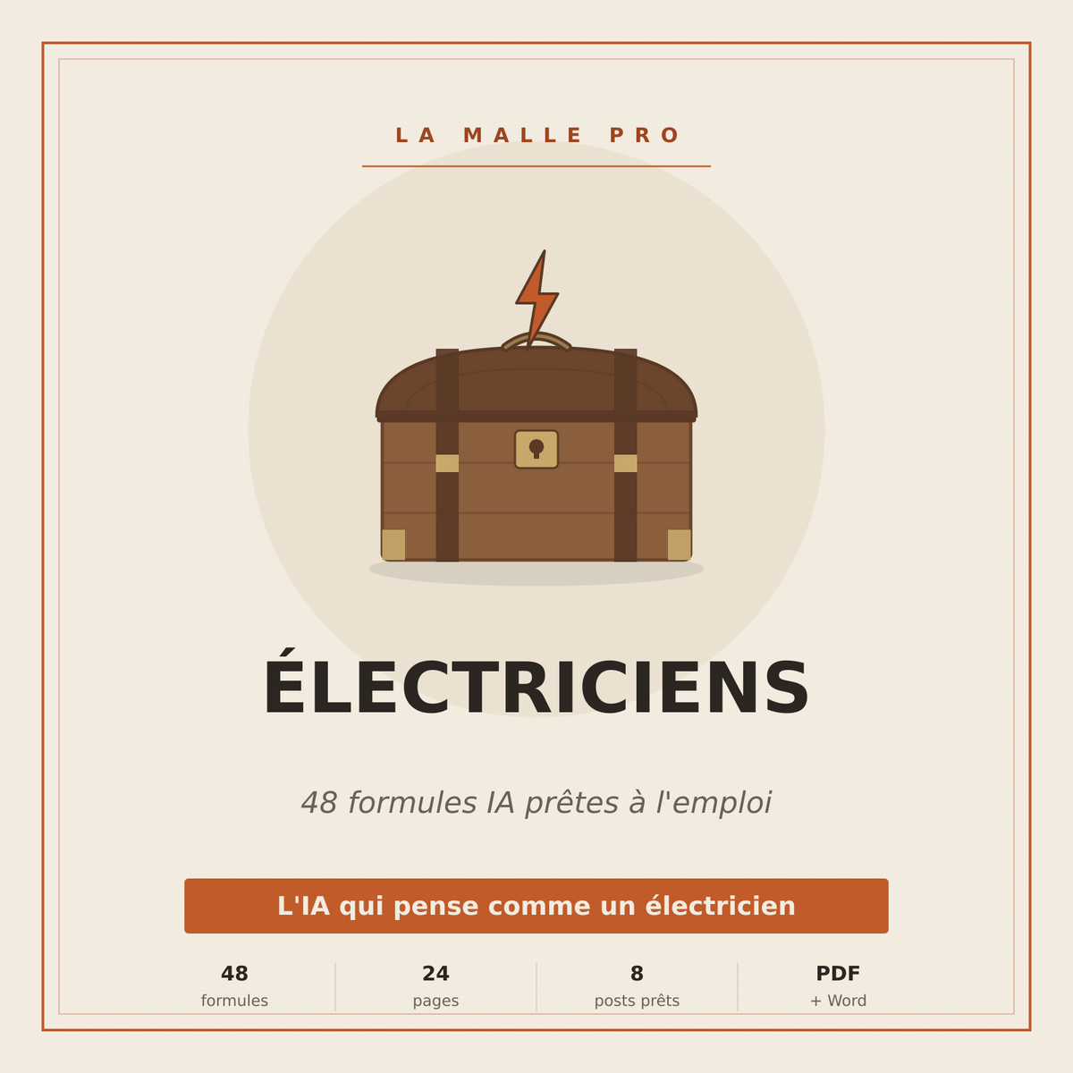 48 Formules IA pour Électriciens