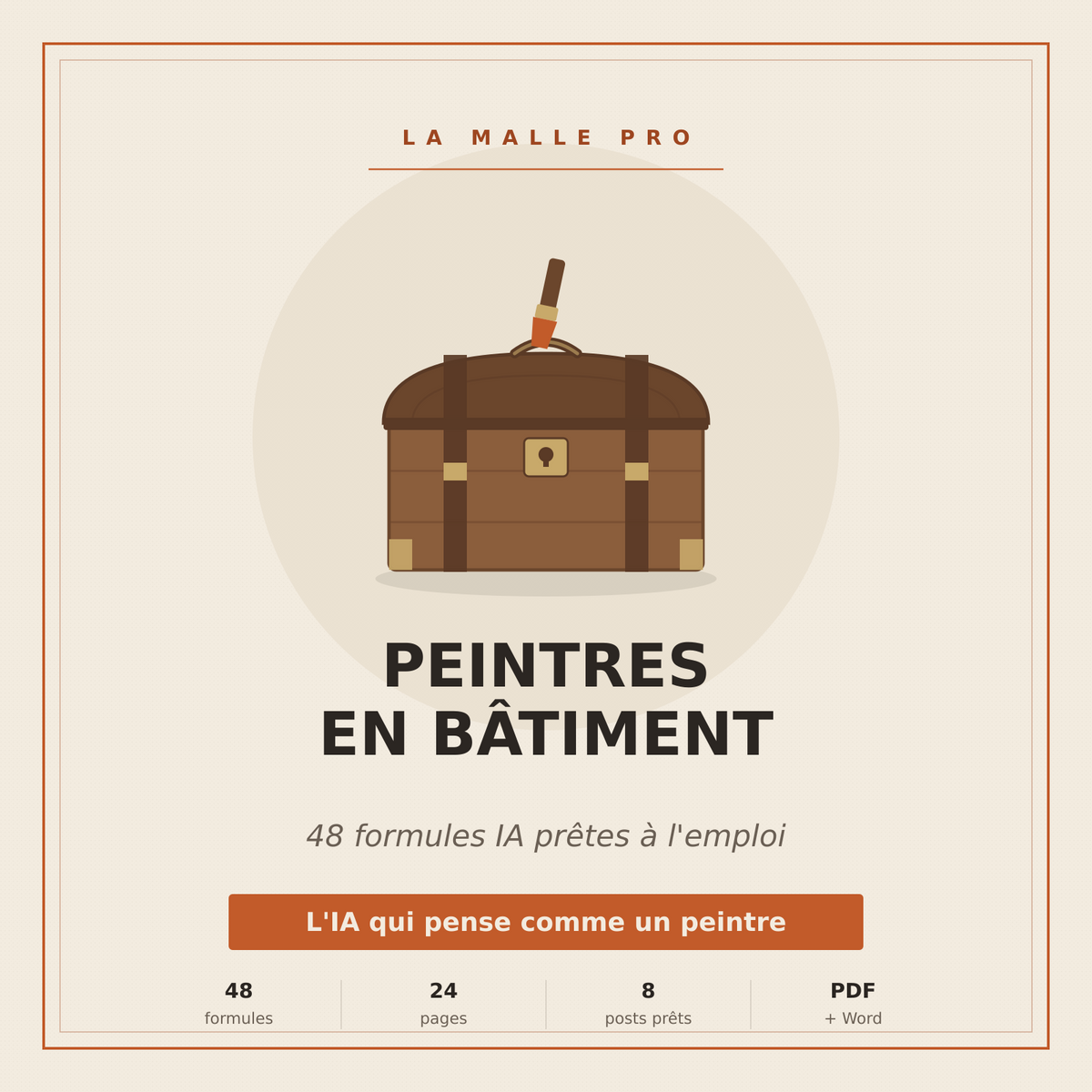 48 Formules IA pour Peintres en Bâtiment