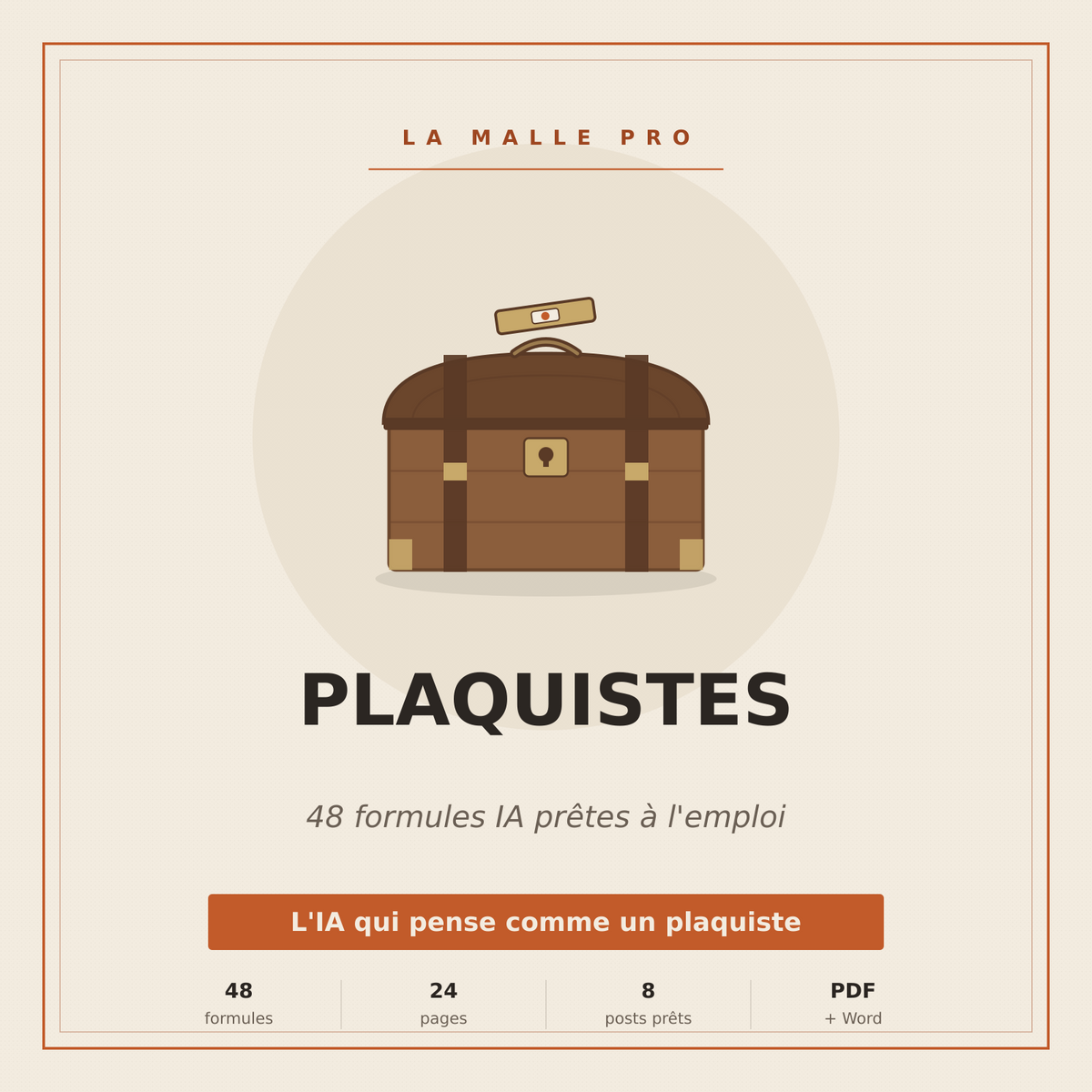 48 Formules IA pour Plaquistes