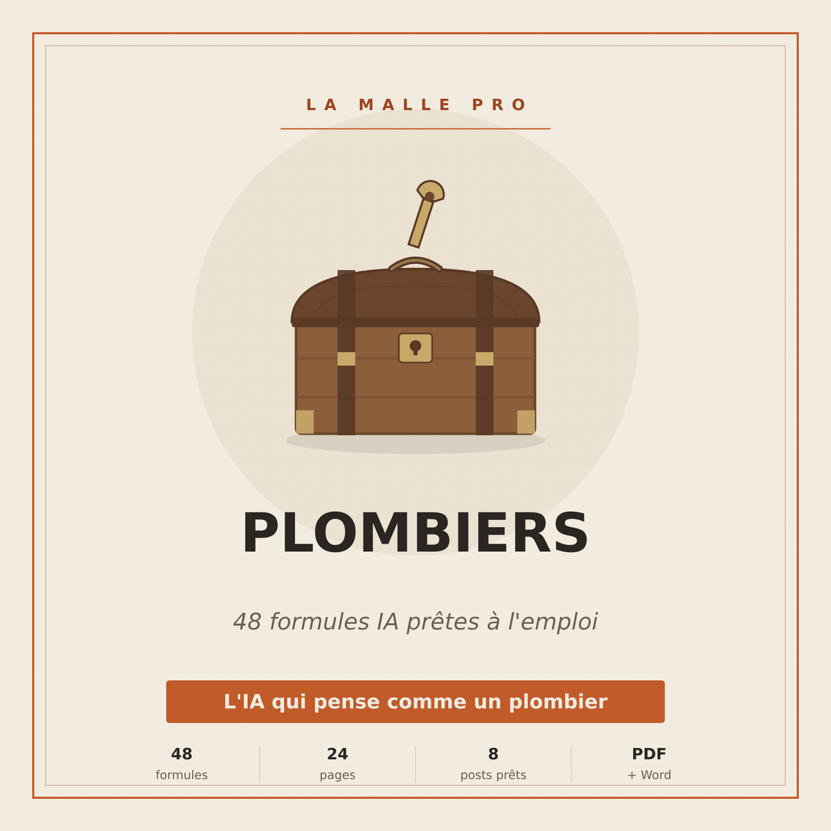 48 Formules IA pour Plombiers